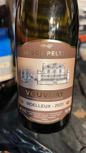 Vallée de la Loire Vouvray Maison Peltier 2020