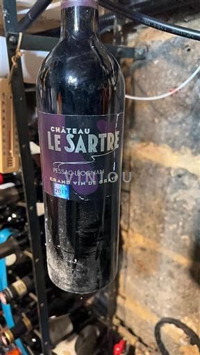 Bordeaux Pessac-Léognan Château Le Sartre 2011