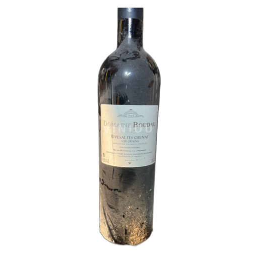 Roussillon Rivesaltes Domaine Boudau Rivesaltes Grenat sur Grains 2013