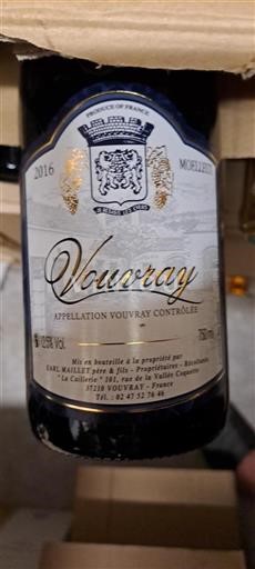 Loire-dalen Vouvray EARL Maillet Père & Fils 2016