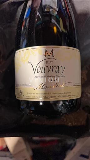 Thung lũng sông Loire Vouvray Maillet Père & Fils Prestige Không niên vụ