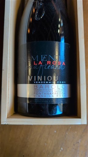 Piemonte Barolo Fontanafredda La Rosa 2001