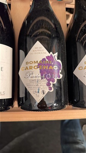 Languedoc Minervois Domaine Cargenac Pranelades Comte Jolossa Sin añada