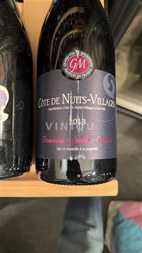 Bourgondië Côte de Nuits Villages Domaine Goulet-Monte 2018