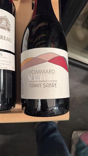 Burgund Pommard Fanny Sabre 2018