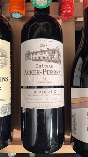 Bordeaux Château Acker-Perreau 2015