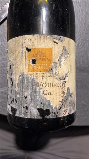 Bourgogne Vougeot Grand Cru Domaine Ardhuy 2011