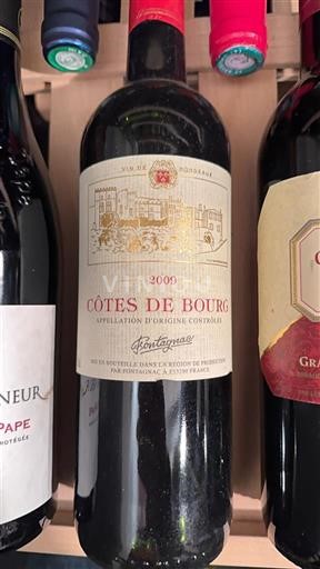 Burdeos Côtes-de-bourg Brotteau 2009