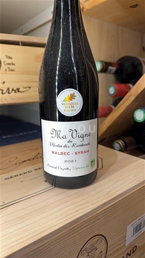 Sud-Ouest Comté tolosan Moulins des Rainettes Ma Vigne 2021