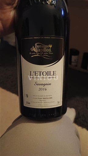 Jura L'Étoile Domaine Vavillon Savagnin 2016