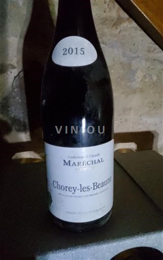 Bourgogne Chorey-lès-beaune Catherine & Claude Maréchal 2015