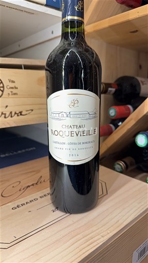 Bordeaux Castillon Côtes de Bordeaux Château Roquevieille 2016