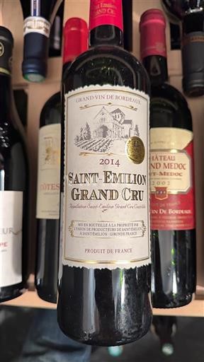 Bordeaux Saint-Émilion Grand Cru Haut Gravet 2014