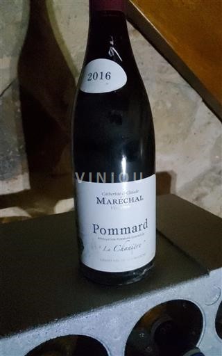 Burgundy Pommard Catherine et Claude Maréchal La Chanière 2016