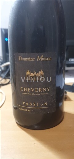 Vallée de la Loire Cheverny Domaine Maison Passion 2018
