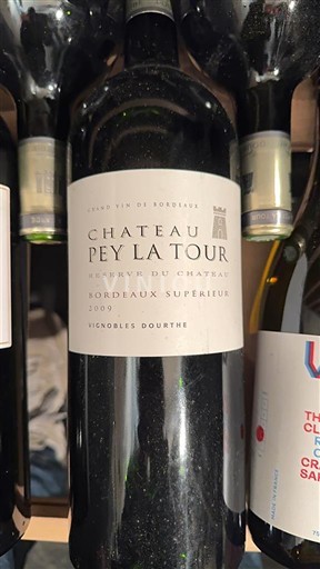 Bordeaux Bordeaux superiore Château Pey La Tour Réserve du Château 2009