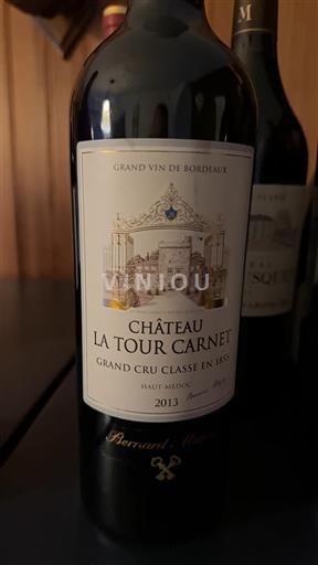Bordeaux Haut-Médoc Grand Cru Château La Tour Carnet 2013