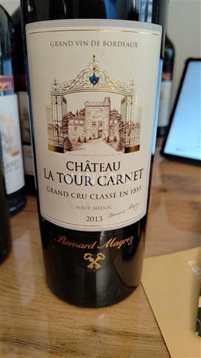 Vinos Rouge sec Château La Tour Carnet 2013 Francia Burdeos Haut-Médoc AOC Grand Cru