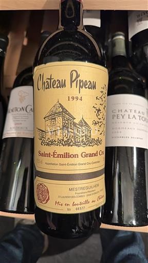 Burdeos Saint-Émilion Gran Cru Château Pipeau 1994
