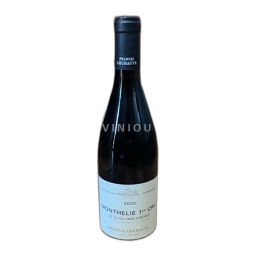 Burgundy Monthélie Premier Cru Francis Lechauve Le Clou des Chênes 2020