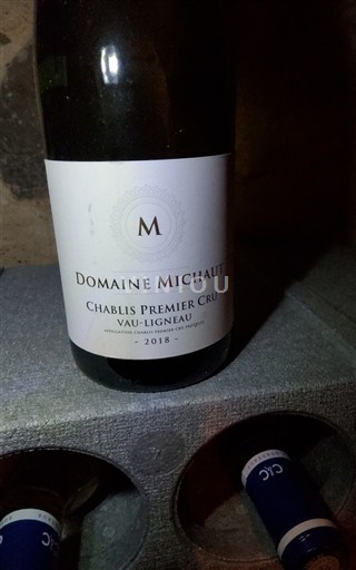 Burgundi Chablis Premier Cru Domaine Michaut Vau-Ligneau 2018