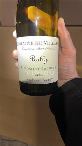 Bourgogne Rully Domaine Villaine Les Saint-Jacques 2022