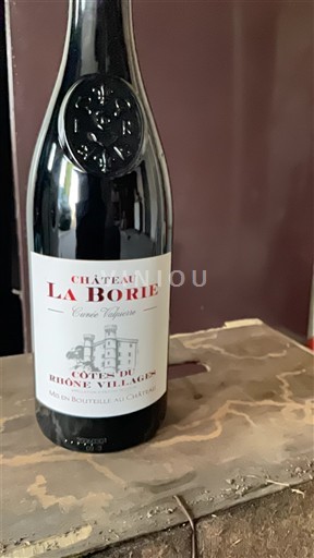Rhônen laakso Côtes-du-rhône-villages Château La Borie Valpierre 2024