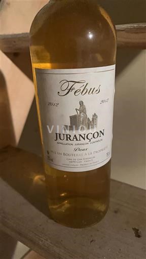 Sudoeste Jurançon Febus 2012