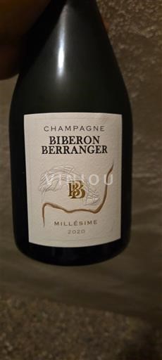 Champagne Šampanské Biberon Berranger 2020