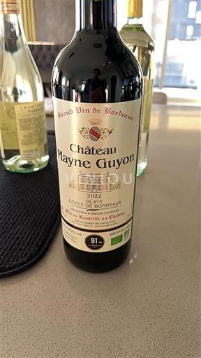 Bordoja Cotes-de-Bordeaux Château Mayne Guyon 2022