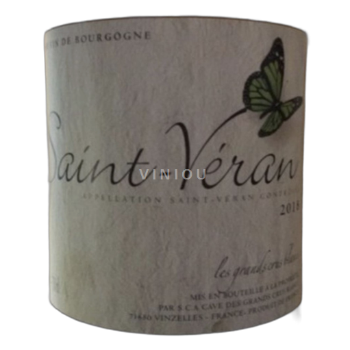 Borgogna Saint-Véran Cave des Grands Crus Blancs 2018