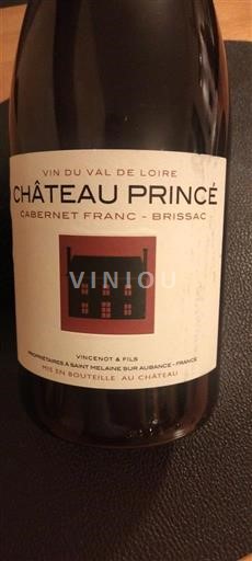 Thung lũng sông Loire Không được chỉ định Château Princé Cabernet Franc - Brissac 2018