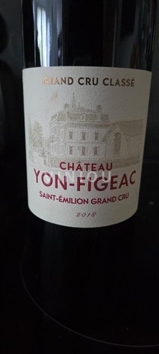 Bordeaux Saint-Émilion Grand Cru Grand Cru Château Yon-Figeac Les Roches de Yon-Figeac 2018