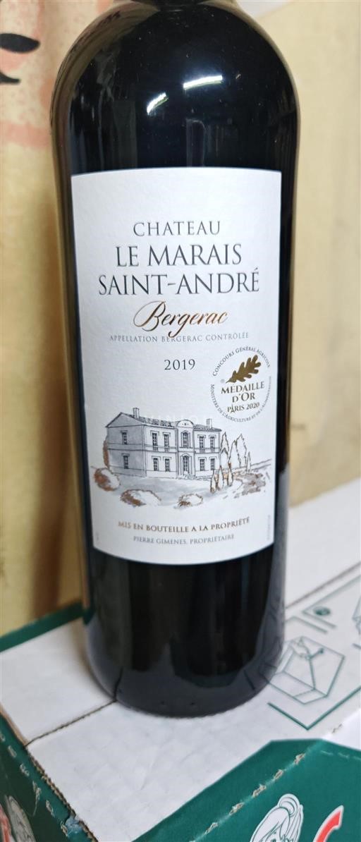 Zuidwest-Frankrijk Bergerac Château Les Marais Saint André 2019