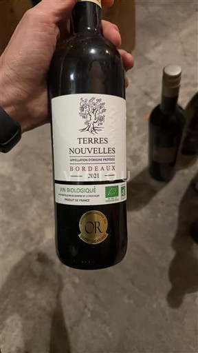 Burdeos Bordeaux Terres Nouvelles 2021