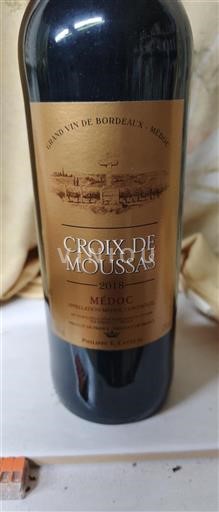 Bordeaux Médoc Croix de Mousas 2018