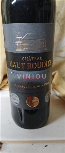 Bordeaux Château Haut Roudier 2018