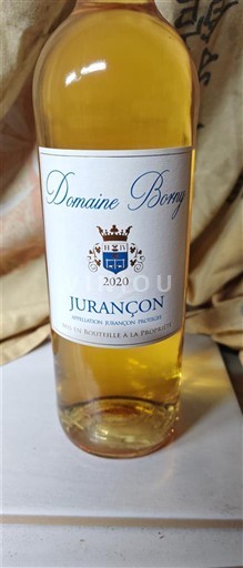 Sydvestfrankrig Jurançon Domaine Borny 2020