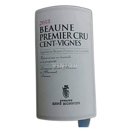 Borgoña Beaune Premier Cru Domaine René Monnier Les Cent Vignes 2018
