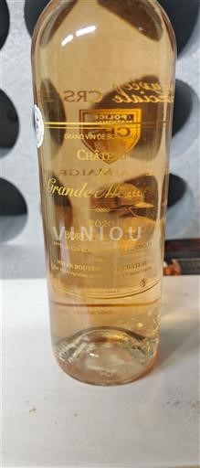 Burdeos Bordeaux rosado Château La grand Métairie 2020