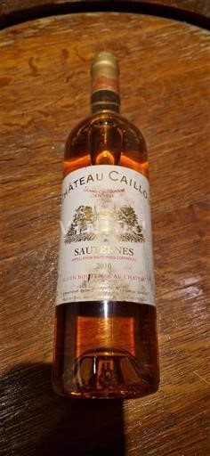 Bordéus Sauternes Grand Cru Château Caillou 2010