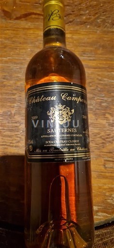 Bordeaux Sauternes Château Camperos 2009