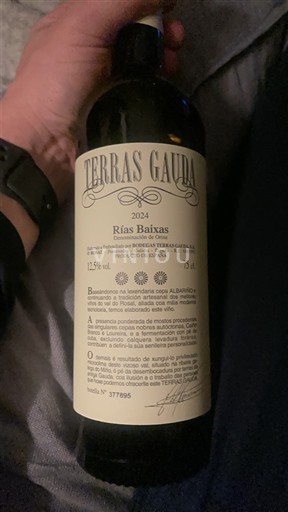 Wijnen Blanc sec Terras Gauda 2024 Spanje Galicië Rías Baixas DO