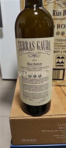 Wines Blanc sec Terras Gauda 2024 Spain Galicia Rías Baixas DO