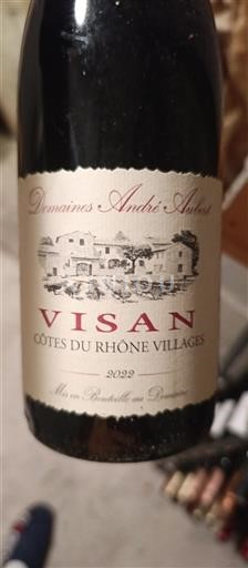 Thung lũng Rhône Không được chỉ định Domaine S André Aubert 2022