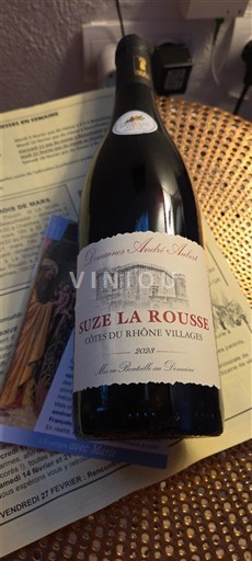 Thung lũng Rhône Không được chỉ định Domaine S André Aubert 2022