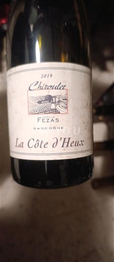 Tây Nam Côtes de Gascogne Chiroulet La Côte d'Heux 2019