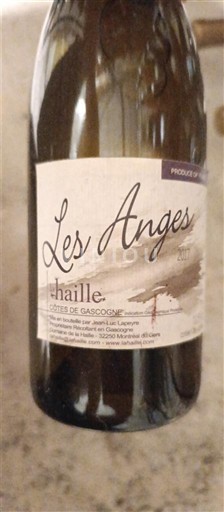 Jugozahod Côtes de Gascogne Haillé Les Anges 2017