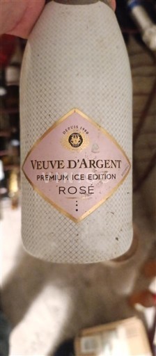 Burgund Crémant de Bourgogne Veuve Argent Premium Ice Edition Rosé Ohne Jahrgang
