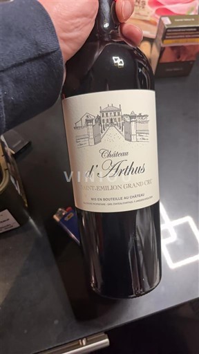 Bordeaux Saint-Émilion Grand Cru Grand Cru Château Arthus Không niên vụ